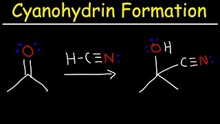 Cyanohydrin Formation Reaction Mechanism [upl. by Intruoc281]