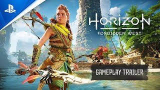 Horizon Forbidden West  Gameplay Trailer  PS5 PS4 [upl. by Ateiluj]