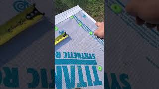 How to chalk lines for shingles [upl. by Reinert292]