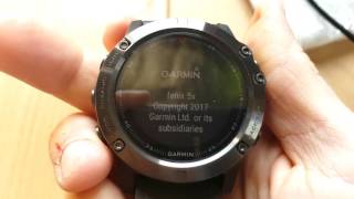 Garmin fenix force power off and soft reset [upl. by Lippold]