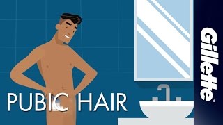 How to Shave Pubic Hair  Manscaping Tips with Gillette STYLER amp BODY Razor [upl. by Dorren]