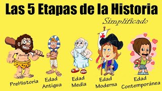 Las 5 Etapas de la Historia [upl. by Lorianna]