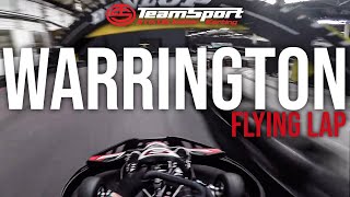 Flying Lap  TeamSport Karting Warrington [upl. by Assenna]