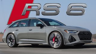 2021 Audi RS6 Avant Wagon Review [upl. by Viviene68]