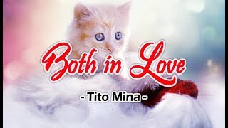 Both In Love  Tito Mina KARAOKE VERSION [upl. by Ati278]