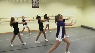 How to Combine Cheerleading Dance Moves [upl. by Bradly]