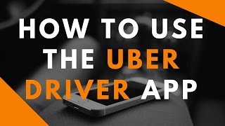 How To Use Uber Driver App  2021 Training amp Tutorial [upl. by Atiuqer988]