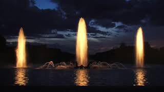 Les Grandes Eaux Nocturnes du château de Versailles [upl. by Zuliram]