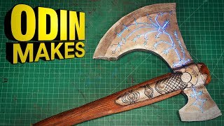 Odin Makes  Leviathan Axe from God of War 4 [upl. by Olette413]