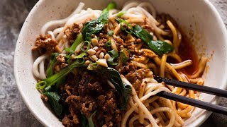 Dan Dan Noodles Spicy Sichuan Noodles [upl. by Eiramlirpa984]