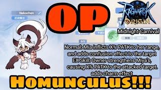 Ragnarok Origin OP HOMUNCULUS SKILLS [upl. by Geithner502]