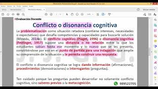 Nombramiento 2024 Saberes previos conflicto cognitivo y andamiaje [upl. by Oruhtra]