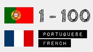 Nombres 1100  Portugais  Français [upl. by Notlrahc265]