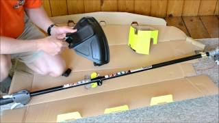 Ryobi 4 Four Cycle 30 cc Gas Trimmer Assembly amp Review RY4CSS [upl. by Zipnick]