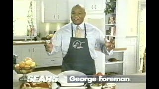 George Foreman Grill Commercial  Sears Exclusive in 2000  00s Commercials [upl. by Oicangi]