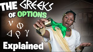 Stock Options Greeks Explained Delta Gamma Theta Vega Rho [upl. by Niltiac]