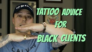 Tattoo Advice for People with Dark Skin [upl. by Eiznekam505]