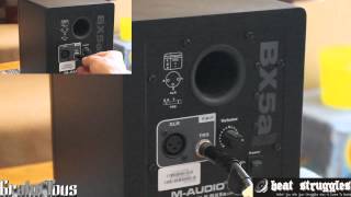 How to Connect a Subwoofer to Reference Monitor Speakers Audio Interface [upl. by Inaffets]