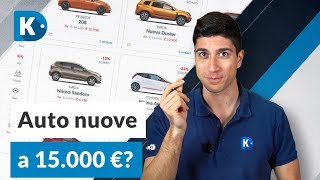 10 AUTO DA COMPRARE CON 15000 EURO [upl. by Wentworth192]