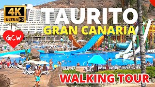 TAURITO Gran Canaria Beach amp Water Park 🔴 Walking Tour [upl. by Rianon826]