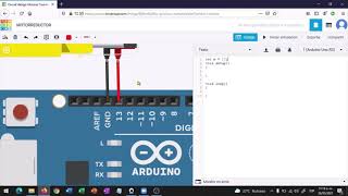 MOTORREDUCTOR 01 SIMULACIÓN TINKERCAD  ARDUINO  CURSO BÁSICO ARDUINO [upl. by Apps]