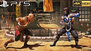 Mortal Kombat 11  PS5™ Gameplay 4K [upl. by Nirehs]