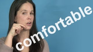 How to Pronounce COMFORTABLE  AMERICAN ENGLISH PRONUNCIATION [upl. by Blake781]