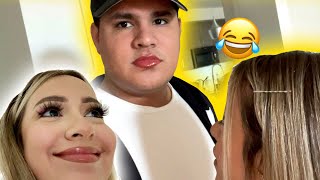 Kissing my BF with Extreme LIP Plumping Gloss PRANK hilarious  TheWuvvyFam [upl. by Ecerehs]