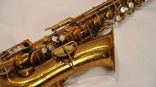 Buescher True Tone Alto Sax Demo [upl. by Eiuol729]