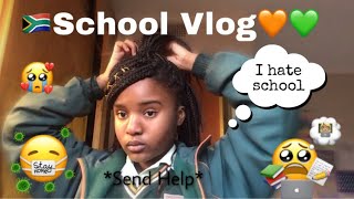 School Vlog🧡💚 Winter edition  THS Klerksdorp [upl. by Orfinger844]