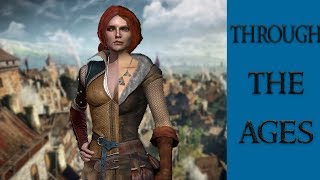 Triss Merigold Through the Ages Witcher 1 2 amp 3 [upl. by Aneetsirhc]