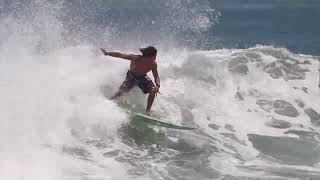 Surfing Pavones Costa Rica [upl. by Armmat]