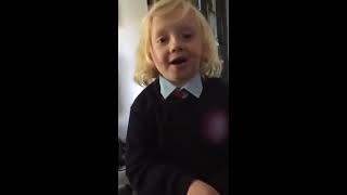 My Sons Amazing Yorkshire Accent [upl. by Ahsienyt155]