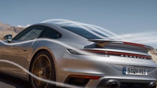 The new 911 Turbo S  Porsche Active Aerodynamics [upl. by Revkah]