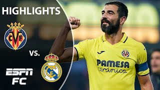 Villarreal vs Real Madrid  La Liga Highlights  ESPN FC [upl. by Samantha]