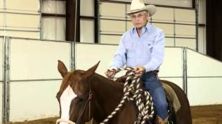 Dennis Moreland Tack How to Hold a Mecate Rein Correctly [upl. by Munster763]