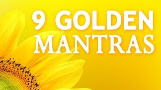 9 GOLDEN MANTRAS  108 Times [upl. by Mohandas370]