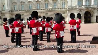 Relève de la garde Buckingham Palace 2019 [upl. by Oletta]