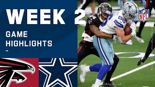 Falcons vs Cowboys Week 2 Highlights  NFL 2020 [upl. by Thorma]