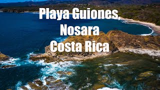 Playa Guiones Nosara Guanacaste Costa Rica 4K [upl. by Nirra487]