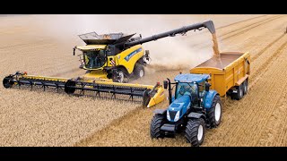 Combine Harvester Features and Benefits [upl. by Uhn]