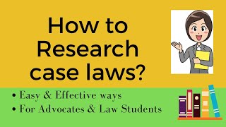 Searching Case Laws How to Research Case Laws  Legal Research Tips  Online Legal Research [upl. by Suirrad]