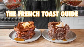 The Easy French Toast Guide 3 Ways [upl. by Arika]