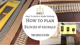 How To Plan Blocks amp Signals  Building A Model Railway [upl. by Kuhn876]