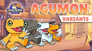 All Agumon Variants [upl. by Madeleine326]