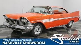 1959 Plymouth Fury for sale  1566 NSH [upl. by Nyladnohr]