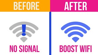 How to Fix Low Wifi Range  Signal Strength [upl. by Fotzsyzrk817]