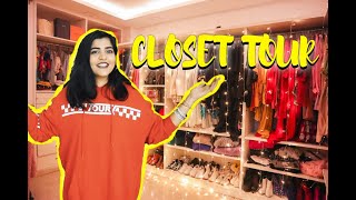 CLOSET TOUR  KRITIKA KHURANA [upl. by Ardnekal]