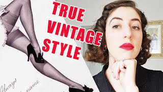 What People DONT KNOW About VINTAGE STOCKINGS [upl. by Urbano]