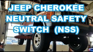 JEEP CHEROKEE NSS replacement Neutral Safety Switch quick Comanche [upl. by Esilehs]